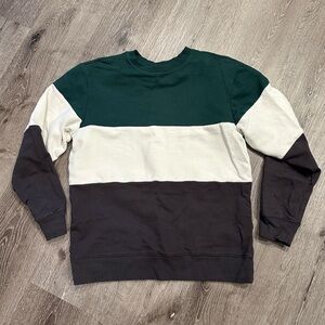 Colorblock crewneck